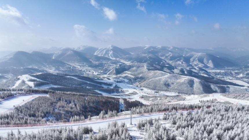 雪如意滑雪場即將開業。崇禮區委宣傳部供圖
