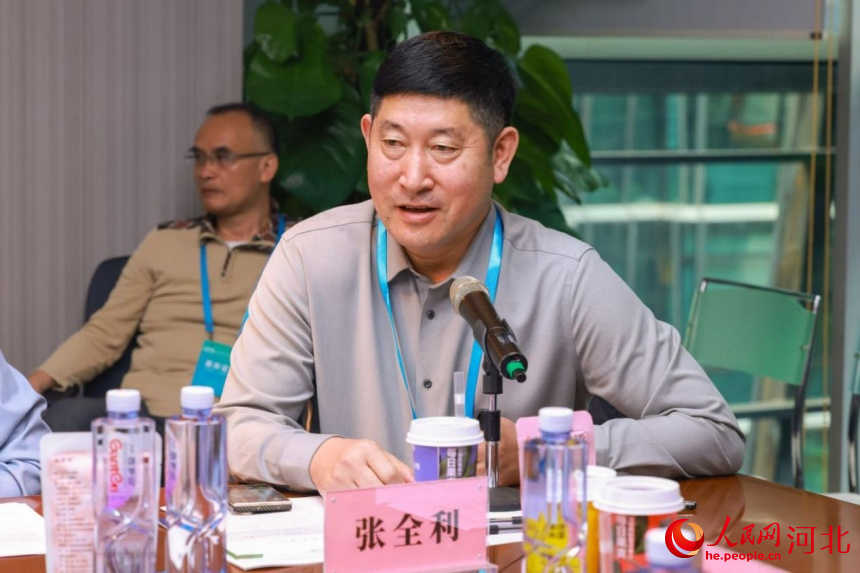 秦皇島在旗生態食品有限公司總經理張全利。人民網 左元明設