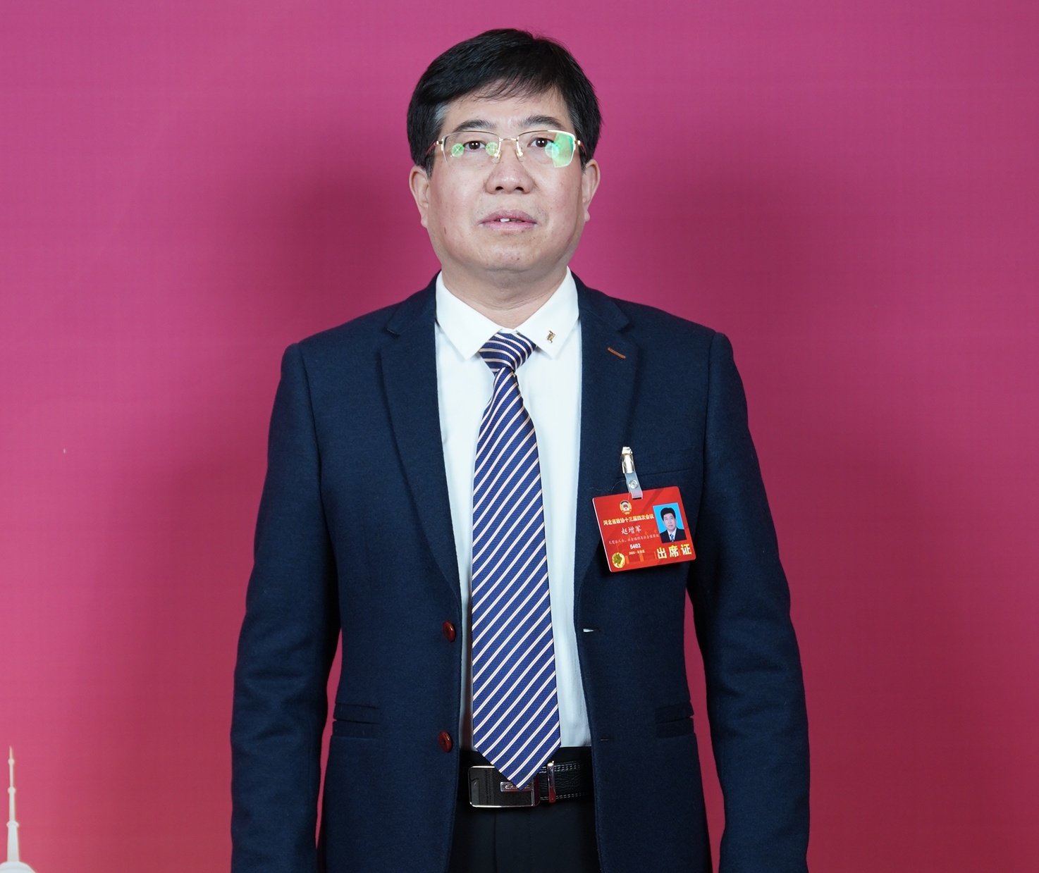 河北省政協委員、威縣政協副主席趙增軍。受訪者供圖