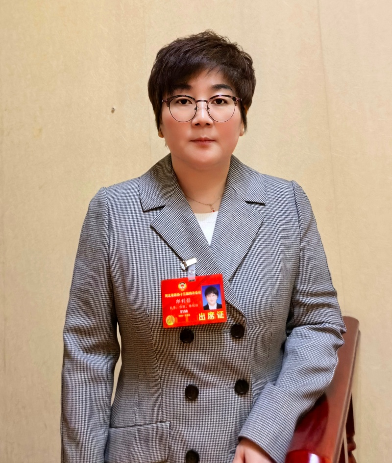 河北省政協委員、河北工業大學副校長郎利影。受訪者供圖