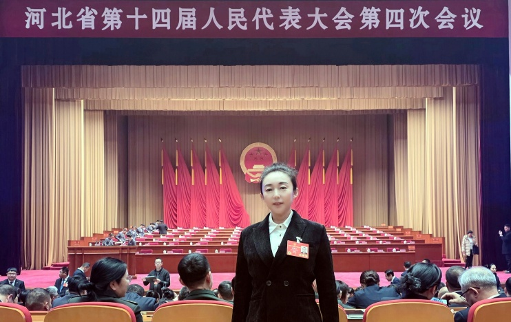 河北人大代表、青龍滿族自治縣特殊教育學校副校長廉曉雲。受訪者供圖