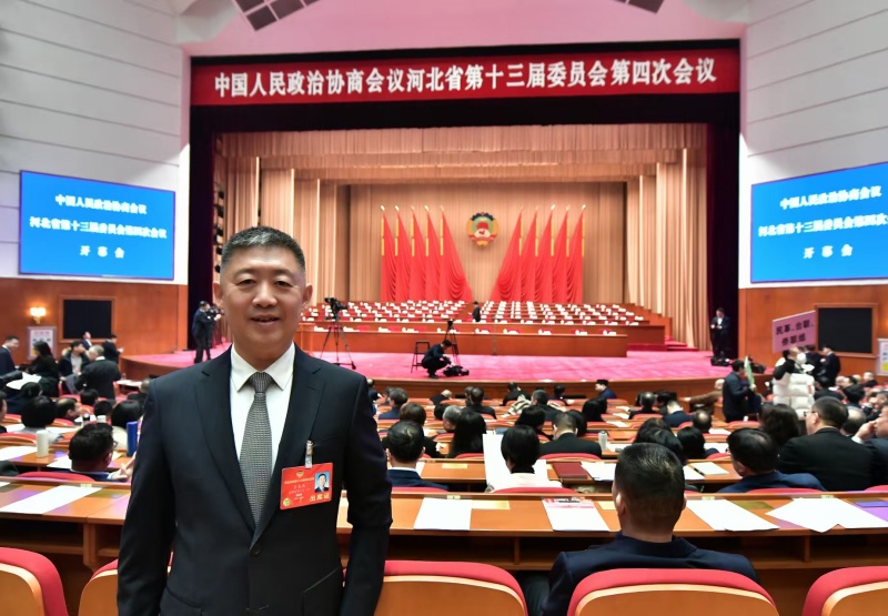 河北省政协委员、河北利鑫集团董事长宣武兵。受访者供图