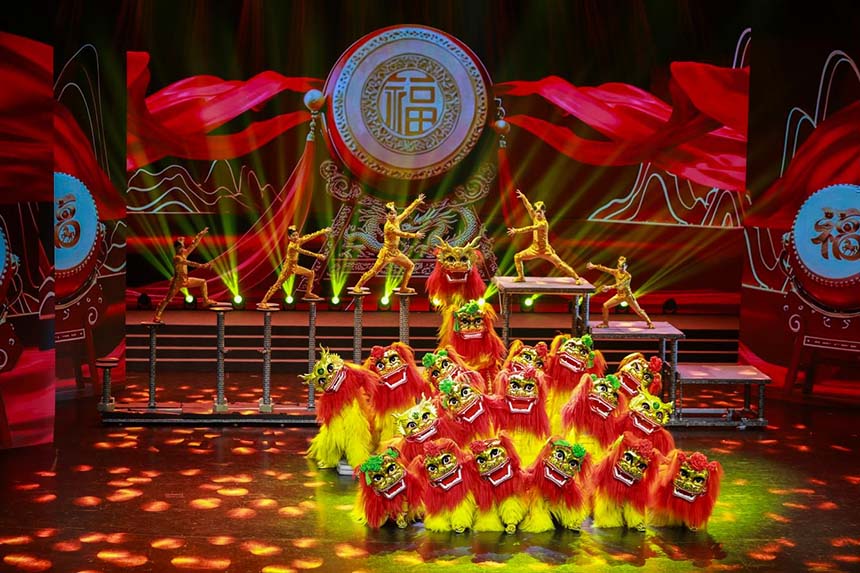 “一馬當先燕趙新” 河北省迎新春優秀節目展演演出現場。河北省文化和旅游廳供圖