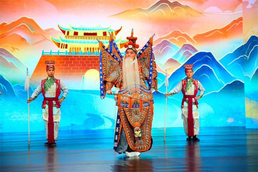 京劇《定軍山》。河北廣播電視台供圖