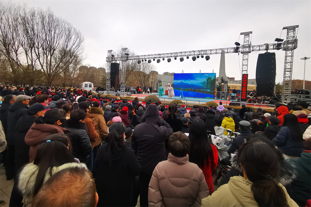 演出現場。仝輝攝
