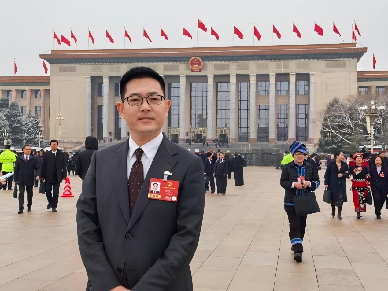 全國人大代表、河北寶信物流有限公司副總經理李建衛。受訪者供圖