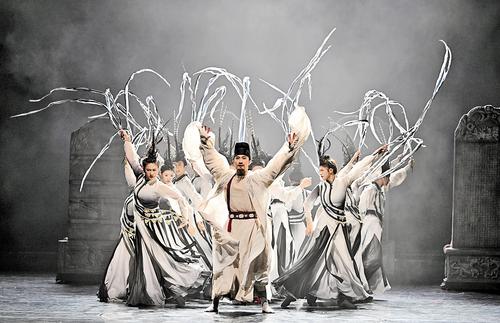 4月17日晚，河北省原創舞劇《顏真卿》在河北省藝術中心再次加演。本報記者 趙永輝攝
