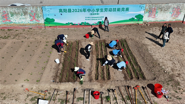 田园种植比赛现场。常继德摄