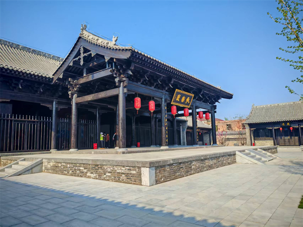 新建复原的大名府署。郝小明摄