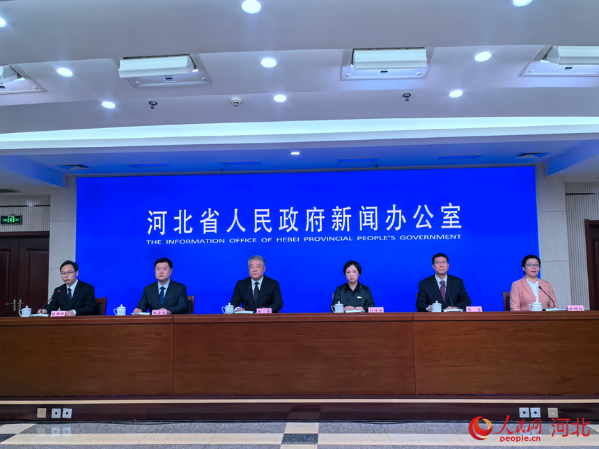 5月20日上午，京津冀协同发展系列主题新闻发布会河北省文化和旅游厅专场现场。人民网记者 商帆摄
