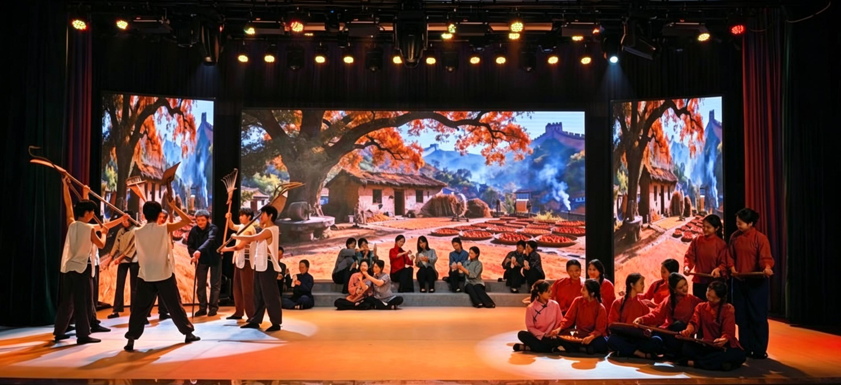演出剧照。青龙满族自治县委宣传部供图