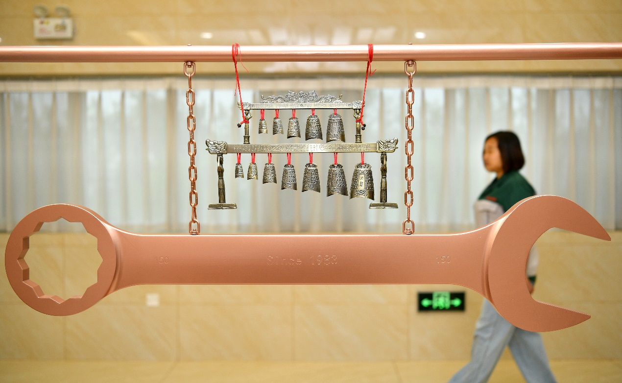 河北中泊防爆工具集团股份有限公司生产的特型防爆工具。苑立伟摄