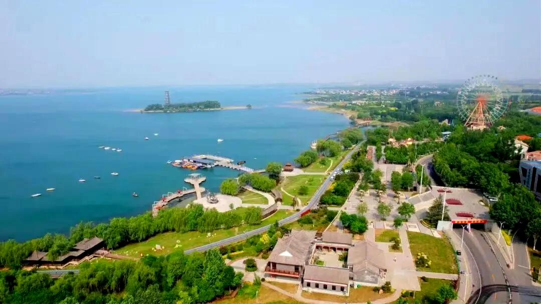 溢泉湖景区风景宜人。磁县县委宣传部供图