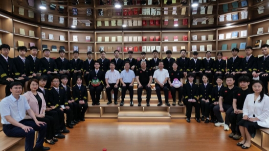 活动现场。河北轨道运输职业技术学院供图