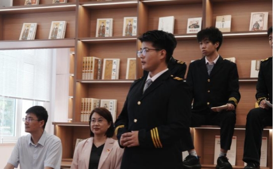 活动现场。河北轨道运输职业技术学院供图