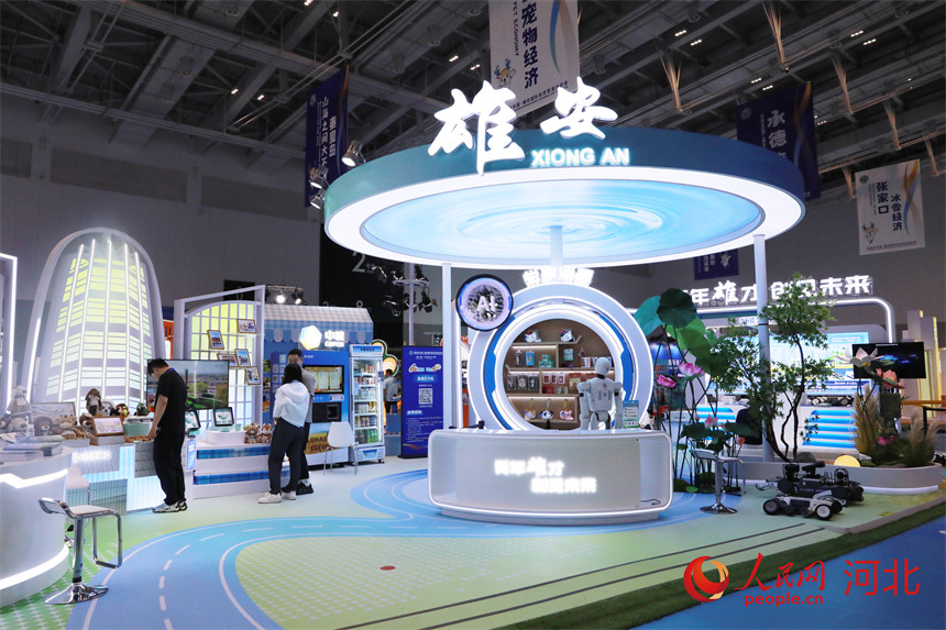 主题展馆现场。人民网记者 王红摄
