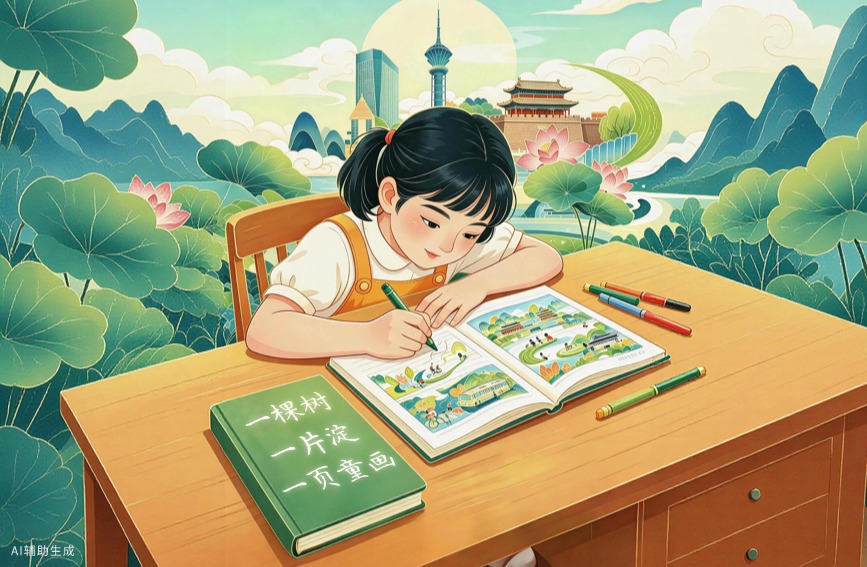 一個河北女孩和爸爸的綠色發現之旅