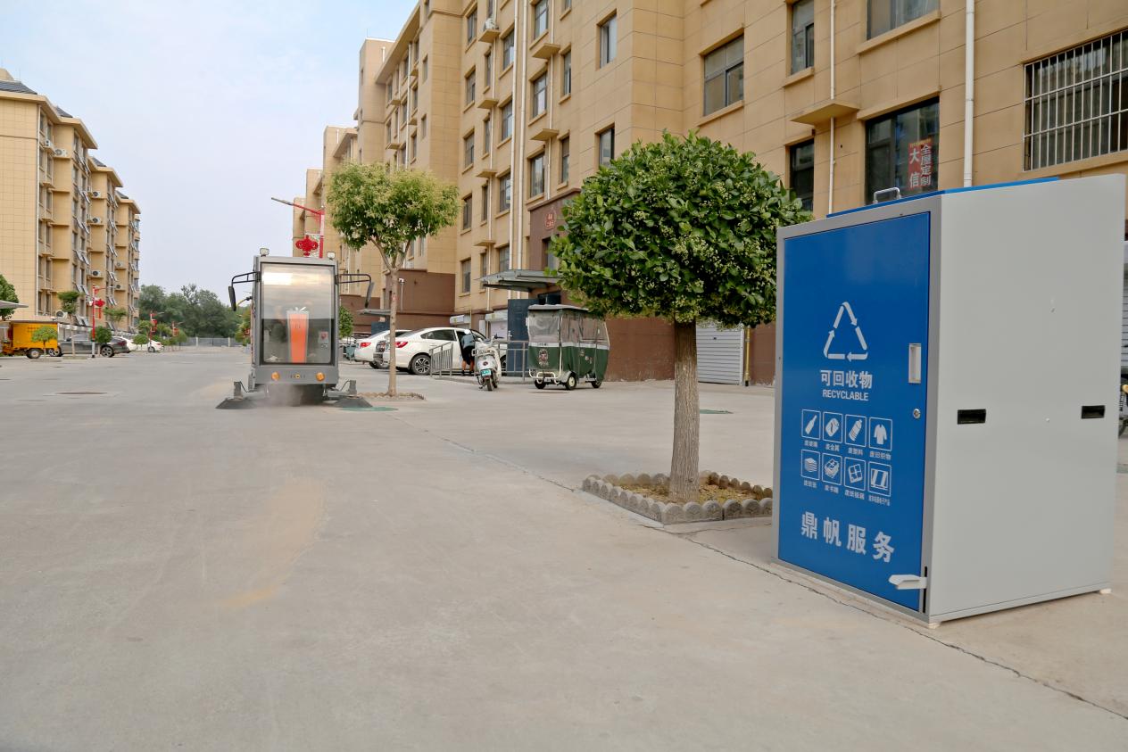 幸福城小区环境。郭江鹏摄