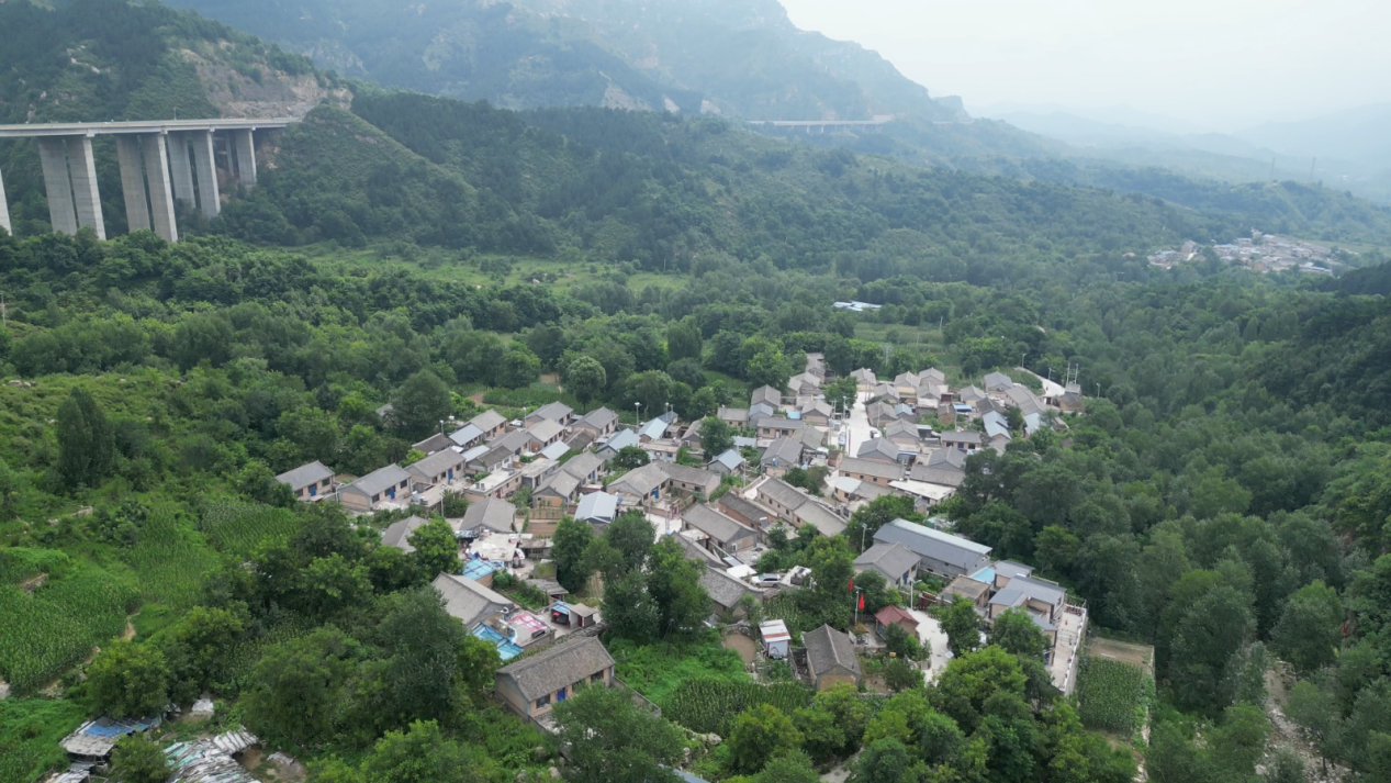 北刘庄村（航拍图）。朱宇轩摄