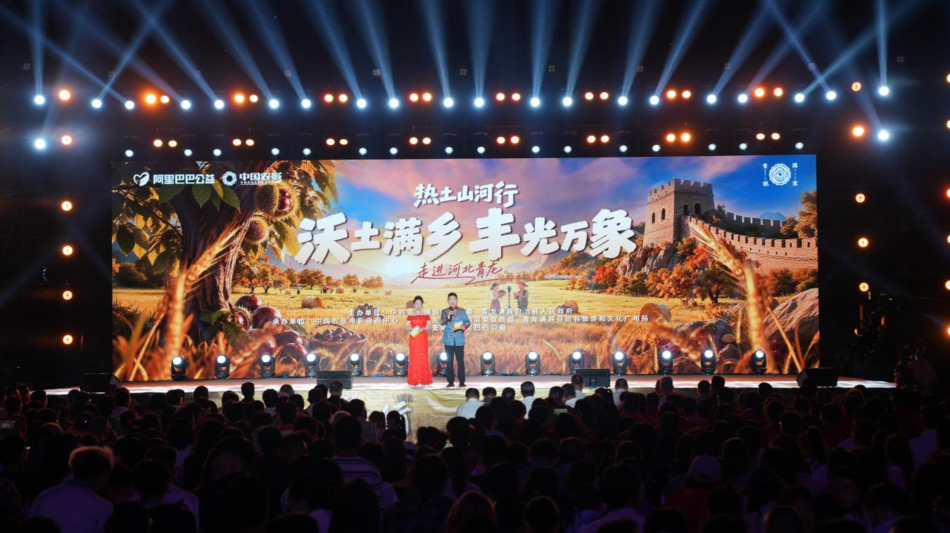 晚会现场。张宝摄