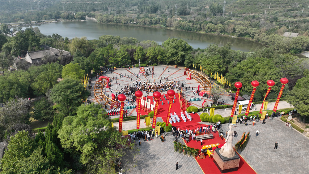 2026（丙午）年女媧祭典活動現場。武志強攝