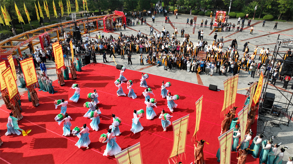2026（丙午）年女媧祭典活動現場。武志強攝