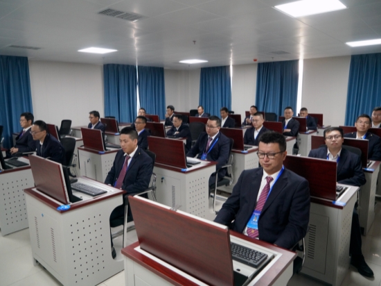 竞赛现场。河北轨道运输职业技术学院供图