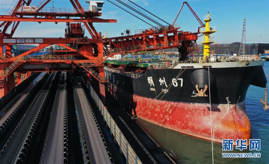 （經濟）（3）河北曹妃甸港區前三季度煤炭吞吐量同比增長4.3%