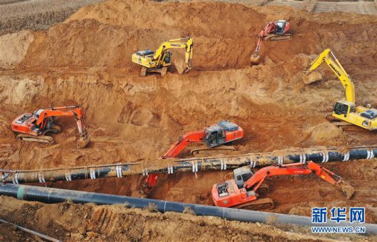 （經濟）（1）河北唐山：中俄東線天然氣管道工程河北豐潤段加緊建設